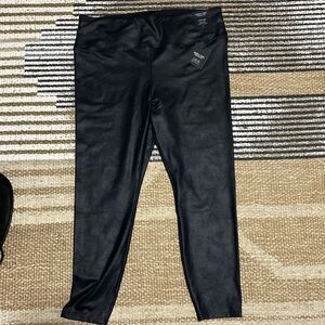 VERA WANG - Simply Vera - Black  Leggings faux leather